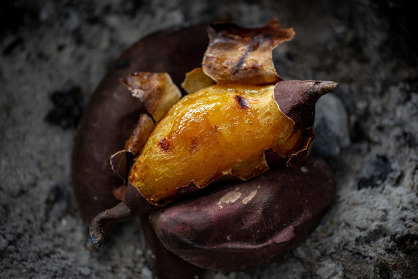 Girl, Dug, Farm, Girl & Dug, Girl n Dug, San Diego, California, Specialty, Produce, Smell, Flavor, Eye candy, Fresh, Vegetable, Veggies, Root, Tuber, Korean, Chocolate, Cocoa, Caramel, Cookie, Cookie Dough, Cake, Cake Batter,
Yam, Sweet Potato, Creme Bru
